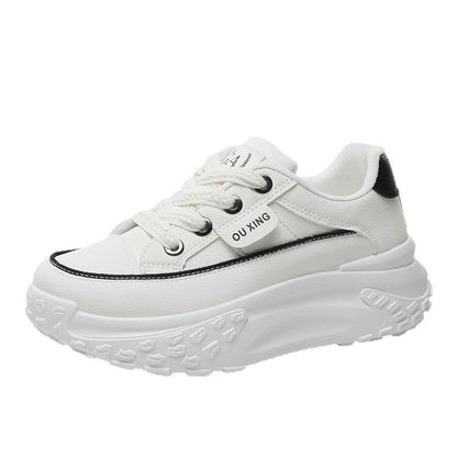 Damen Sneaker Hochwertig Sportlich mit dicker Sohle Trendy