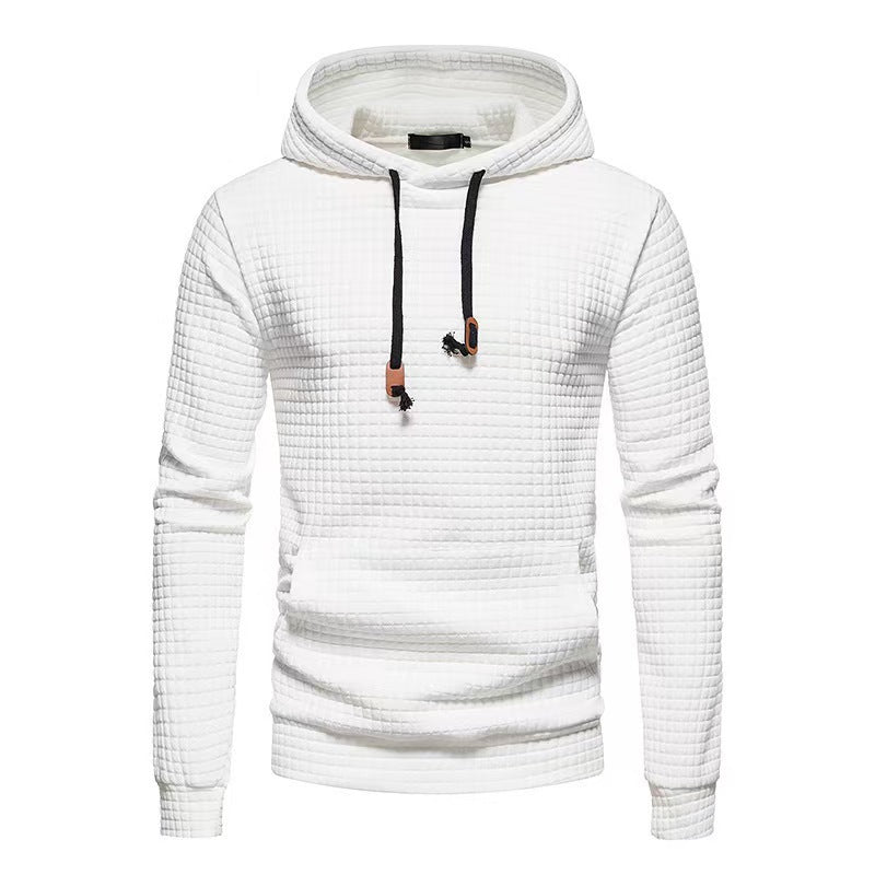 Herren Hoodie Modern Strukturiert Trendig