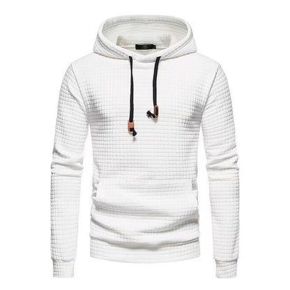 Herren Hoodie Modern Strukturiert Trendig
