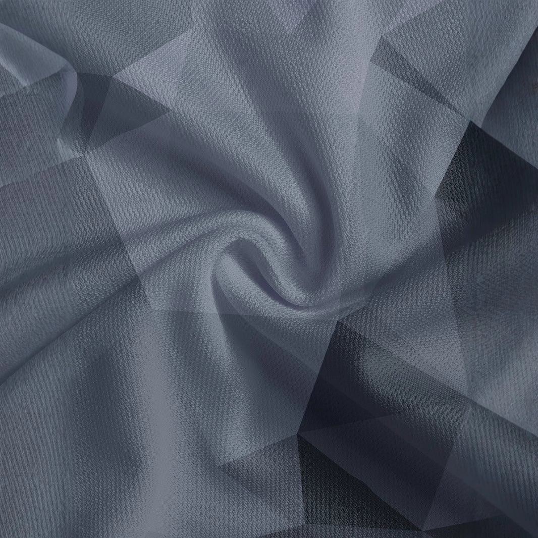Herren Poloshirt Geometrisches Design Atmungsaktiv