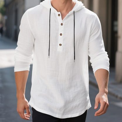 Herren Kapuzenpullover Trendig Grau
