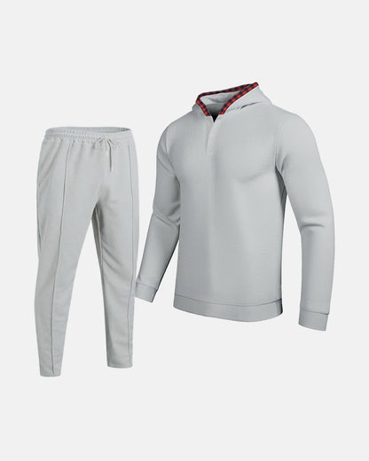 Herren Sportsatz Kapuzenpullover Atmungsaktiv Sportlich
