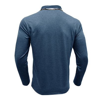 Herren Langarmshirt Elegant Modern Slimfit