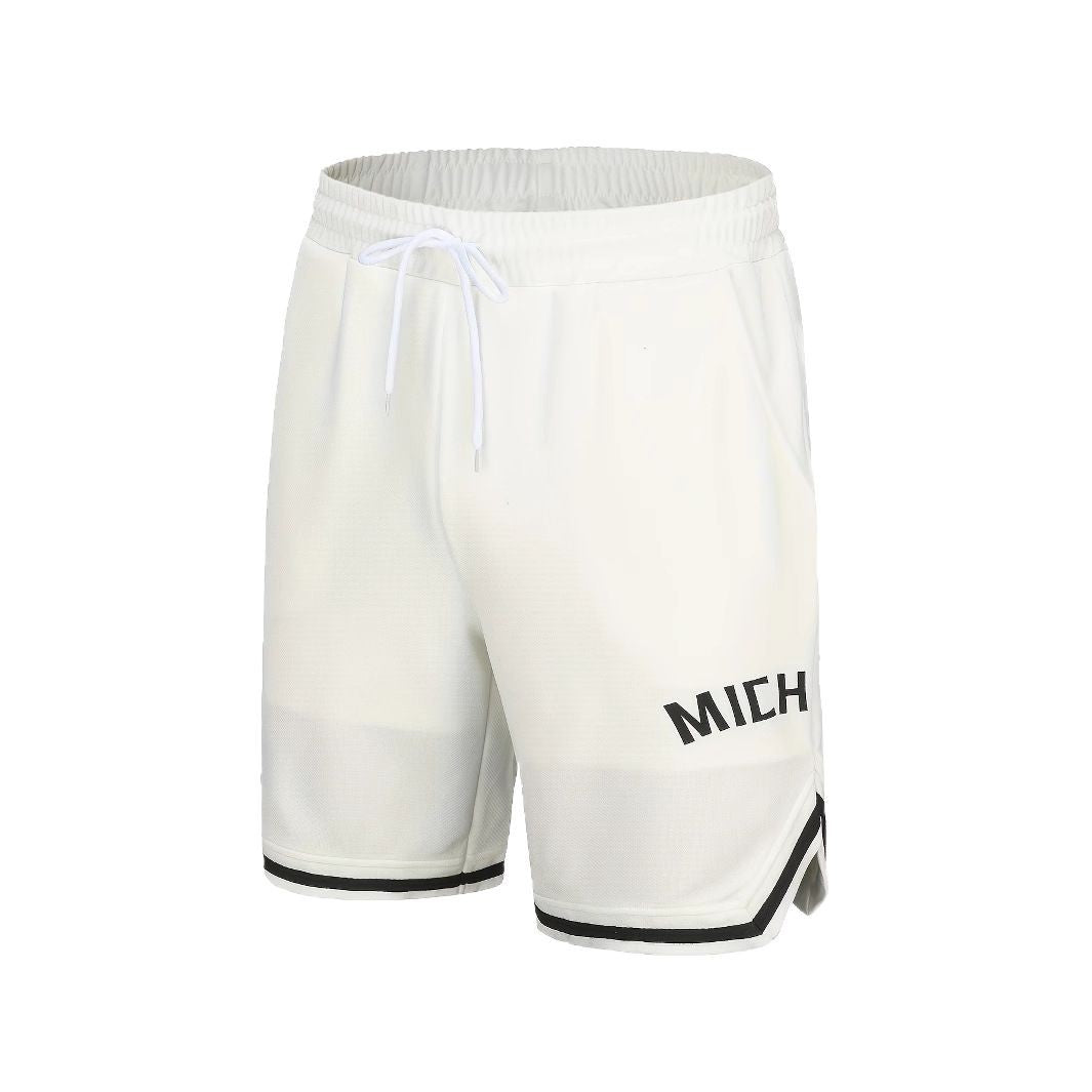 Herren Sportset T-Shirt und Shorts Grau Sportlich