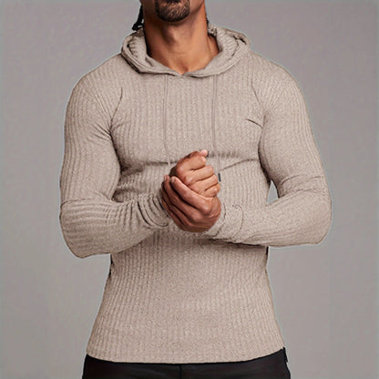 Herren Kapuzenpullover Rippdesign Modern Trendig - BerlinGlamour
