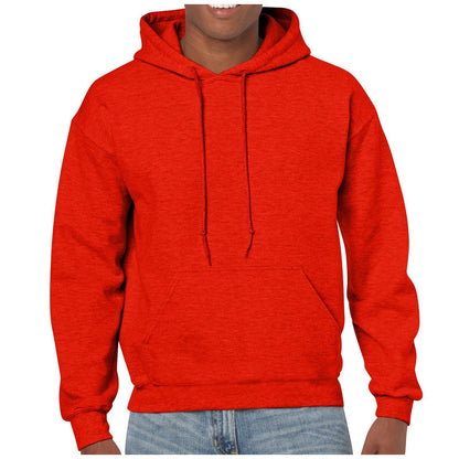 Herren Hoodie Kapuze mit Kängurutasche und verstellbarem Bund
