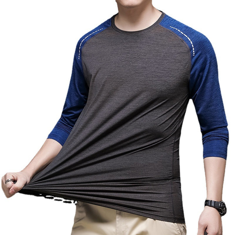 Herren Langarmshirt Sportlich Ergonomisch