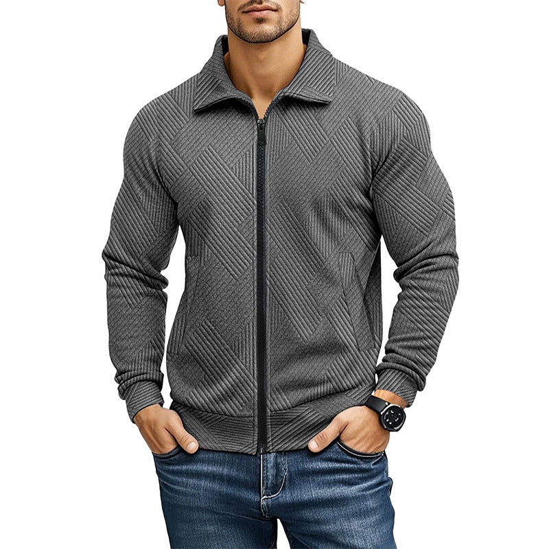 Herren Strickjacke Leicht Baumwolle Trendig