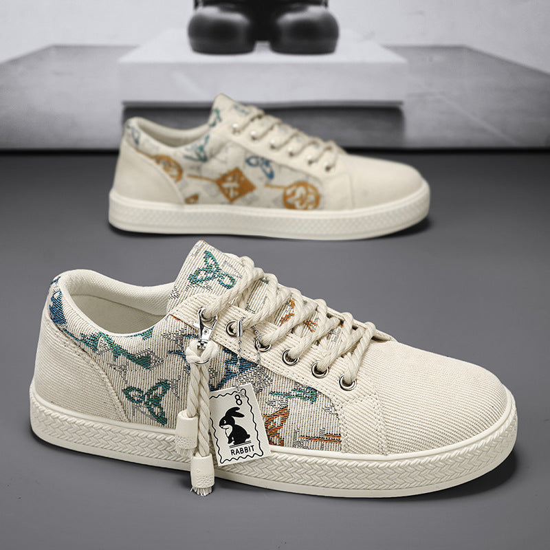 Damen Sneaker Lässig mit Einzigartigem Druck Design Heidi