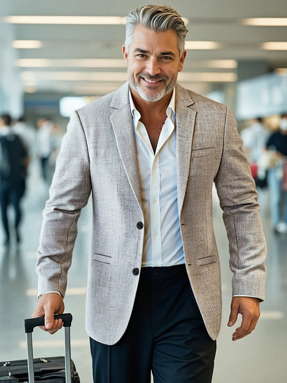 Herren Blazer Moderner Schnitt Elegantes Design