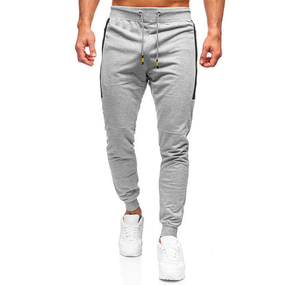 Herren Jogginghose Elastisch Komfortabel Mit Kontraststreifen