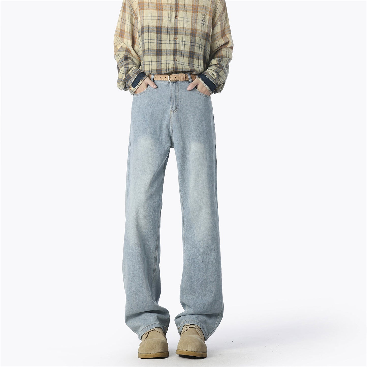 Bequeme Herren Jeans Hose Weite Passform