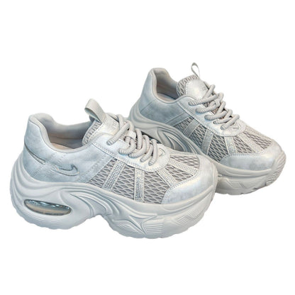 Damen Sneaker Sportlich Atmungsaktiv Trend