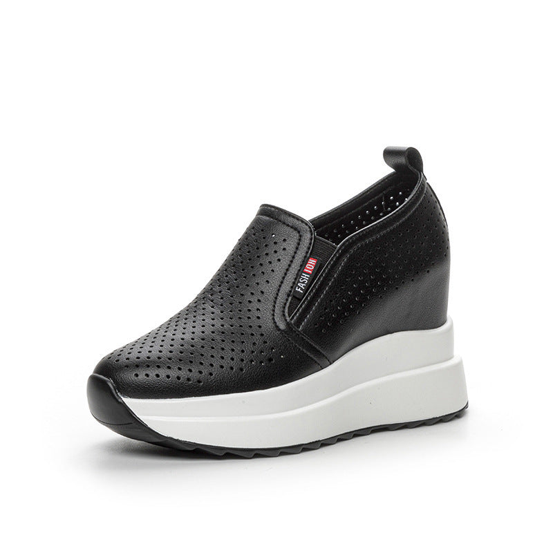 Damen Sneaker Slip-On Bequem Rutschfest Sportlich