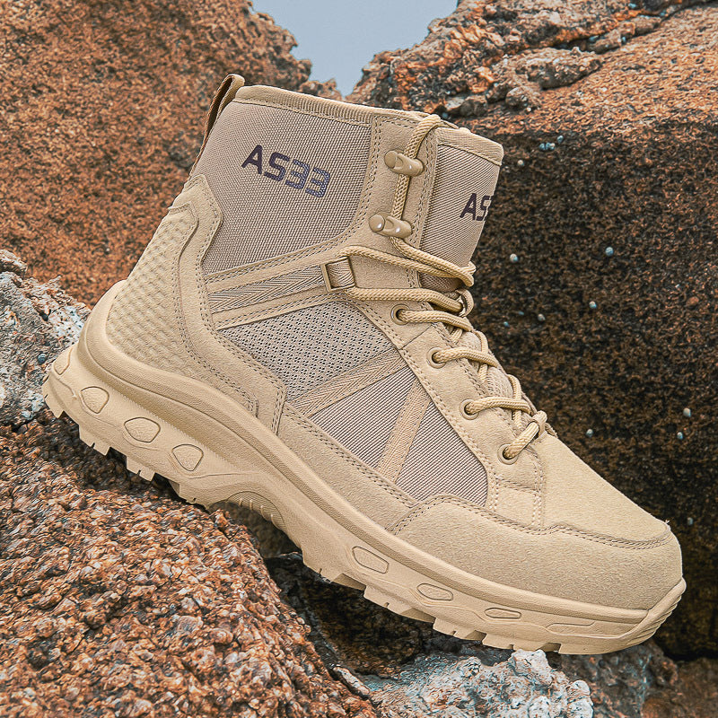 Wanderschuhe Herren Trekkingstiefel atmungsaktiv Waterproof
