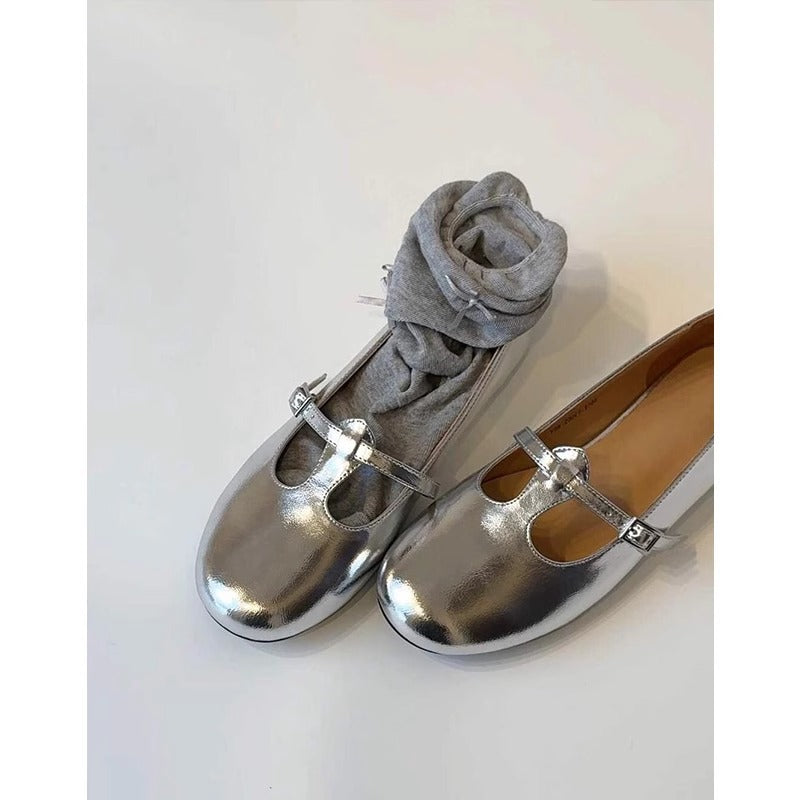 Damen Mokassins Weich Bequem Riemendesign Modern - BerlinGlamour