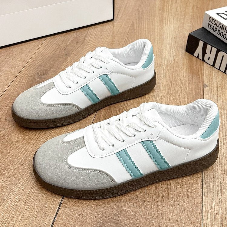 Damen Sneaker Retro Sportlich Strapazierfähig