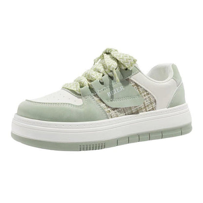 Damen Sneaker Sportlich Elegant Schnürsenkel