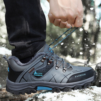 Herren Outdoor-Schuhe Wasserdicht Isolierend Rutschfest