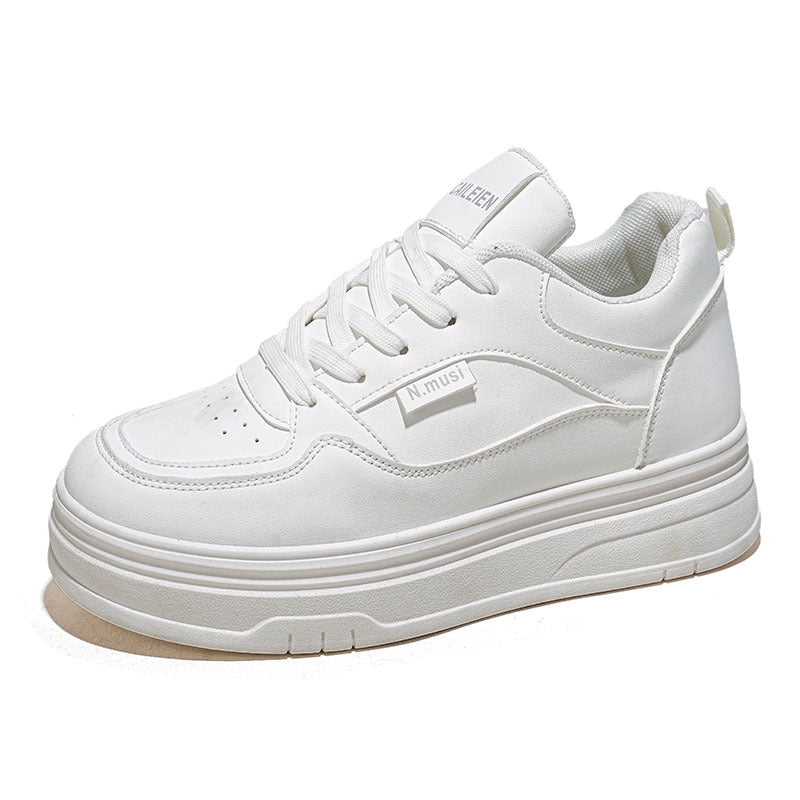 Damen Plateau Sneaker Komfortabel Modisch Größe