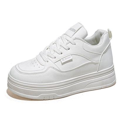 Damen Plateau Sneaker Komfortabel Modisch Größe