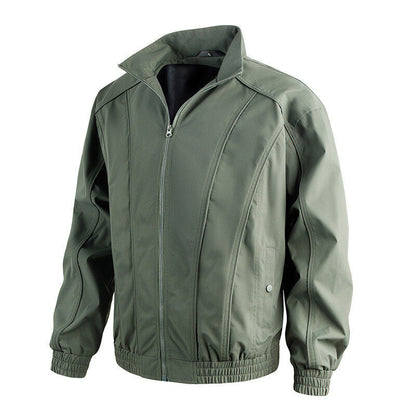 Herren Freizeitjacke Mit Hochschließendem Kragen Elastisch Berlin Style