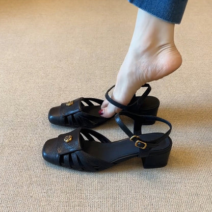 Damen Sandalen Komfortabel Elegant mit Applikation
