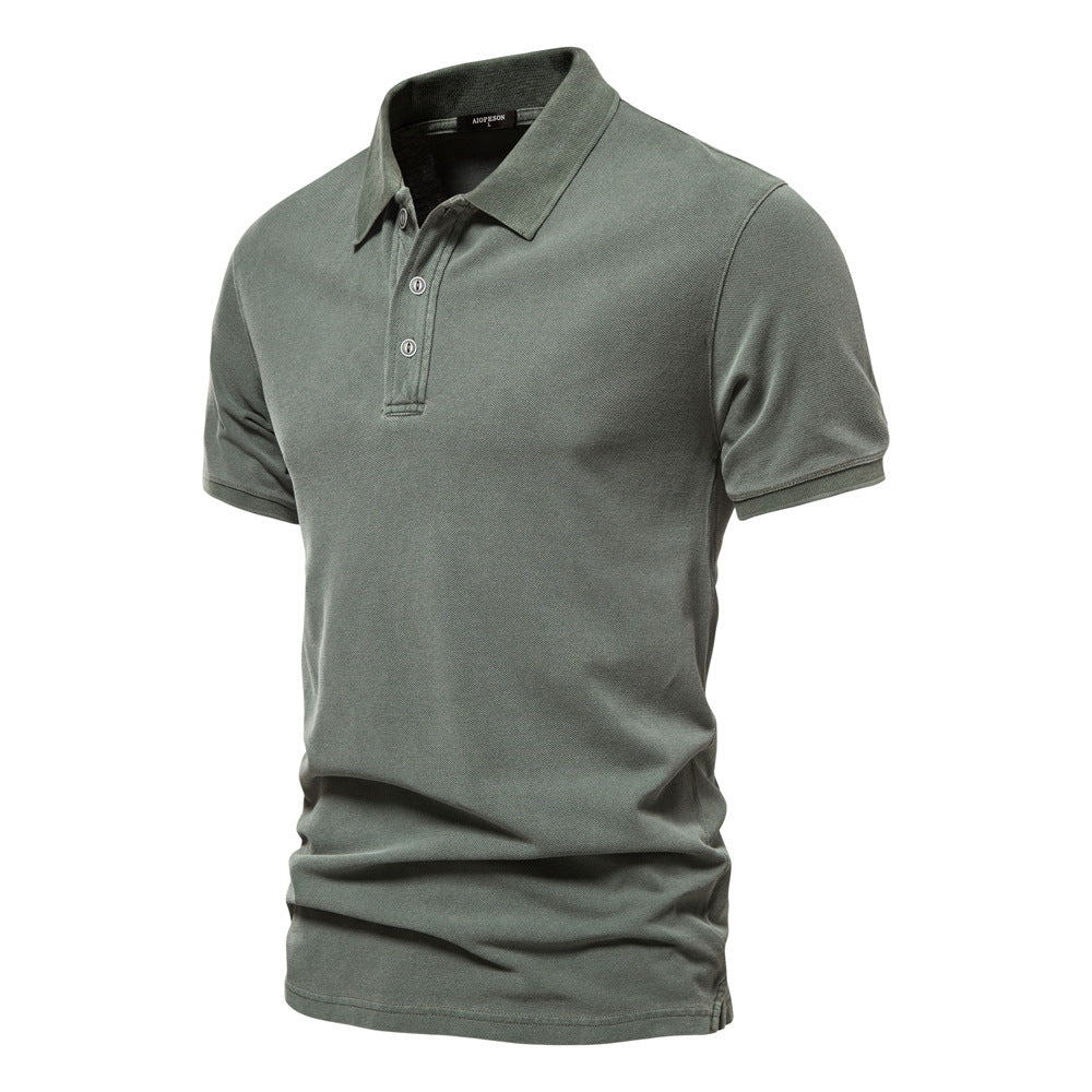 Herren Polohemd Klassisch Weich Modern