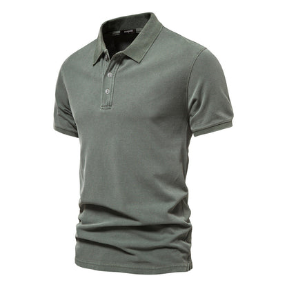 Herren Polohemd Klassisch Weich Modern