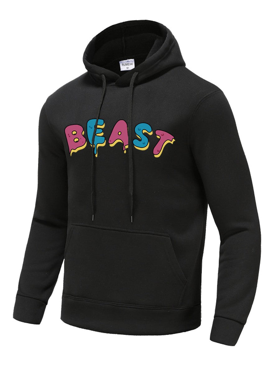 Herren Hoodie Berlin Bunt 3D Druck Geschenk