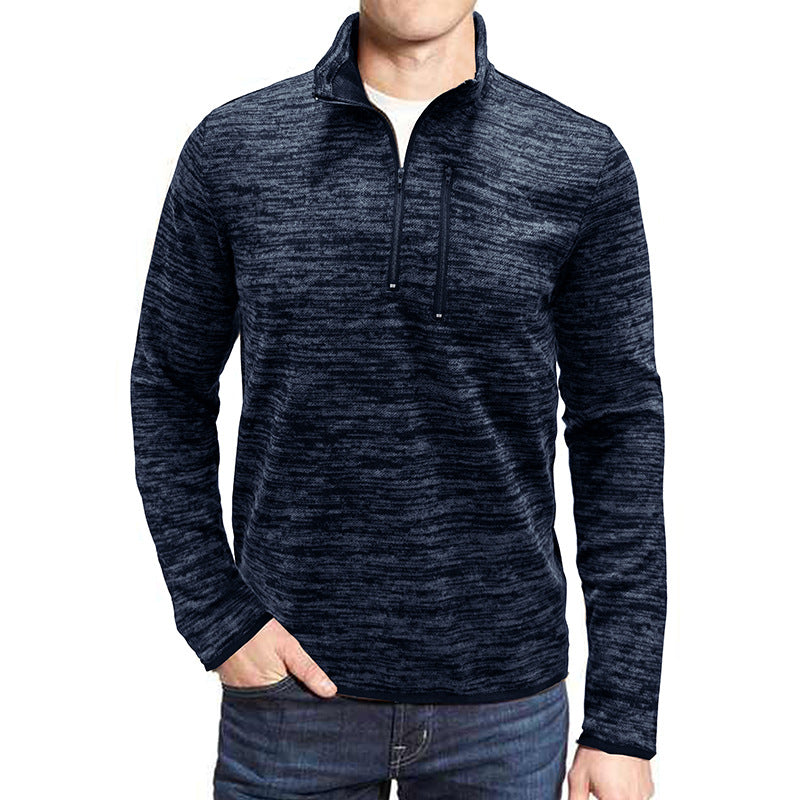 Herren Pullover Stehkragen Modern Berlin Style