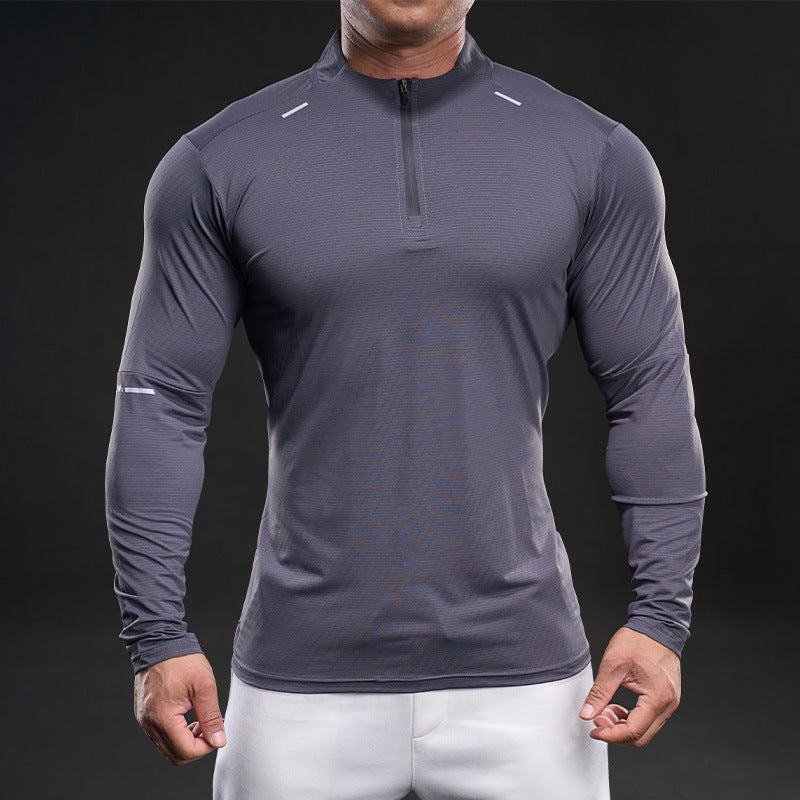 Herren Langarmshirt Sportlich Funktionell