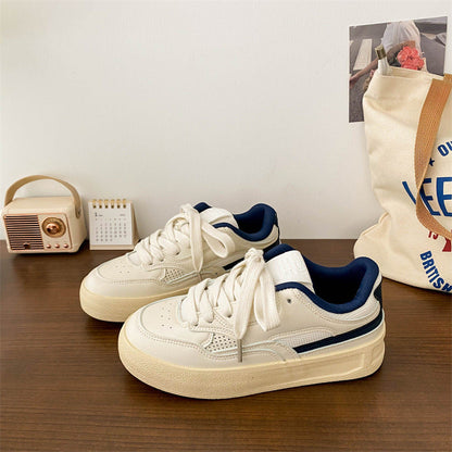 Damen Plateausneaker Trendy Höhe Schuhe