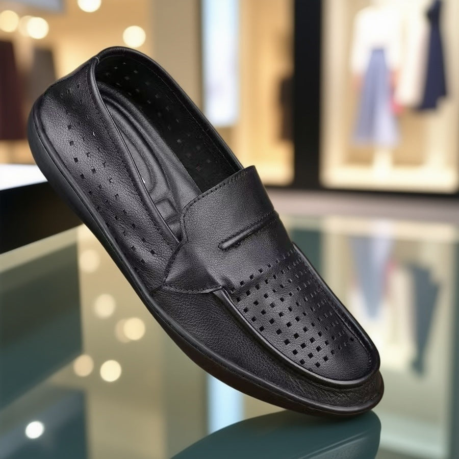 Herren Slipper atmungsaktiv Komfortabel Warm