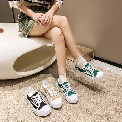 Damen Sneaker Hochhackig Stylisch Modisch