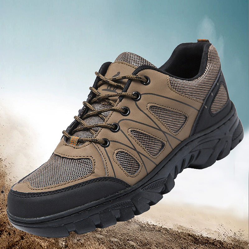 Damen Outdoor-Sneaker Atmungsaktiv Rutschfest Schwarz - BerlinGlamour