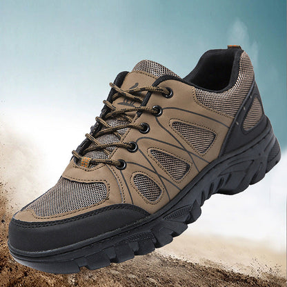 Damen Outdoor-Sneaker Atmungsaktiv Rutschfest Schwarz - BerlinGlamour