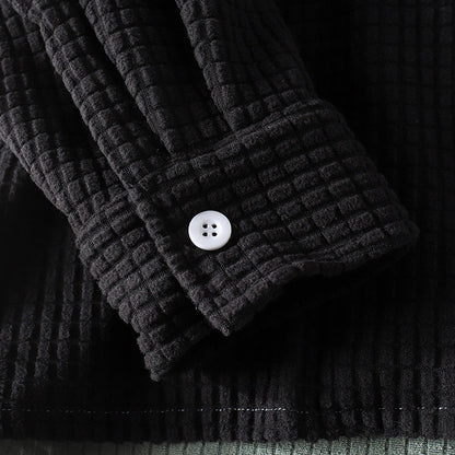 Herren Karo-Hemd Lässig Modern Berlin Stil