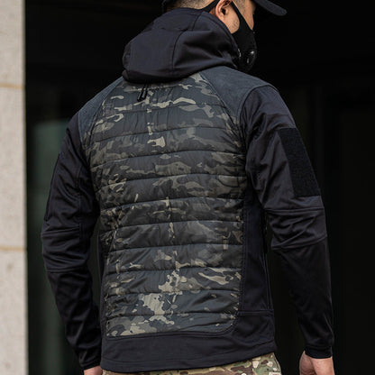 Herren Outdoor-Jacke Isoliert Wasserfest Funktionale Steppjacke