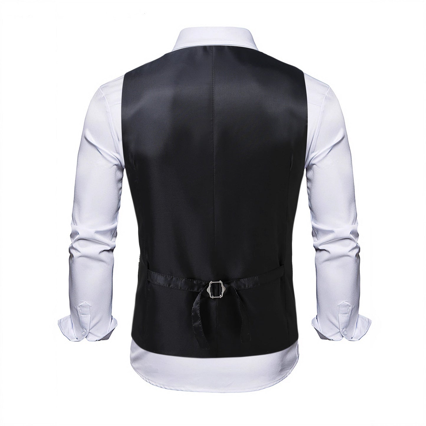 Herren Weste Elegant Festlich Blumenmuster