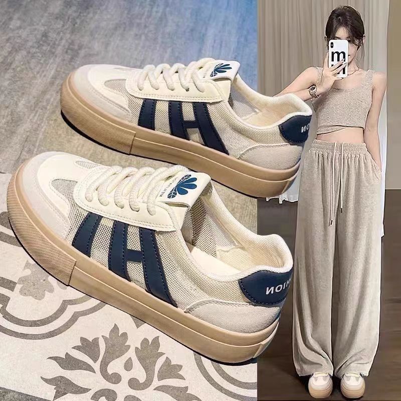 Damen Sneaker Sportlich Leicht Durchlässig