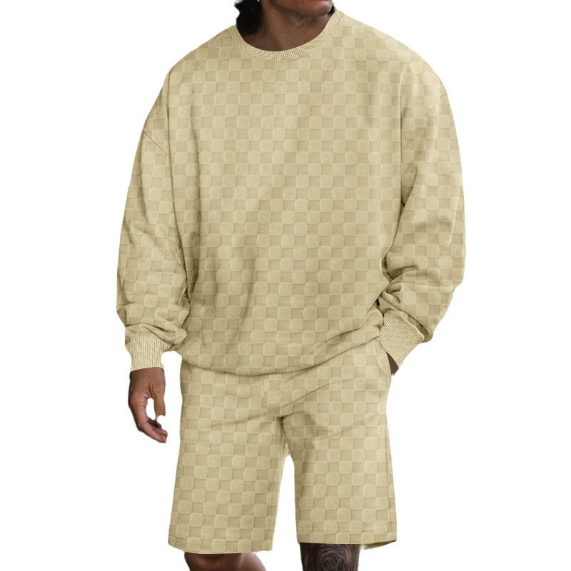 Herren Sportset Sweatshirt und Shorts Bequem