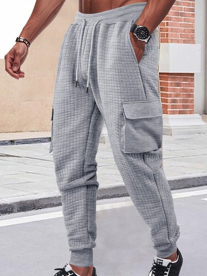 Herren Jogginghose Atmungsaktiv mit Seitentaschen Bequem