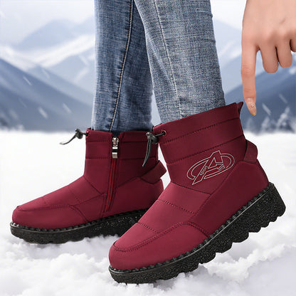 Damen Stiefeletten Winter Warm Rutschfest Schnee - BerlinGlamour