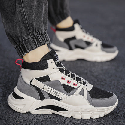 Damen Sneaker Hoch hoher Schaft bequem strapazierfähig - BerlinGlamour
