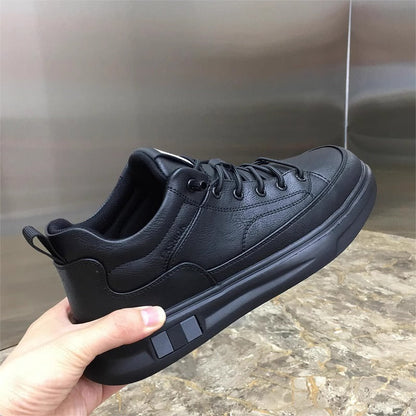 Damen Leder Sneaker Rutschfest Schick Modern