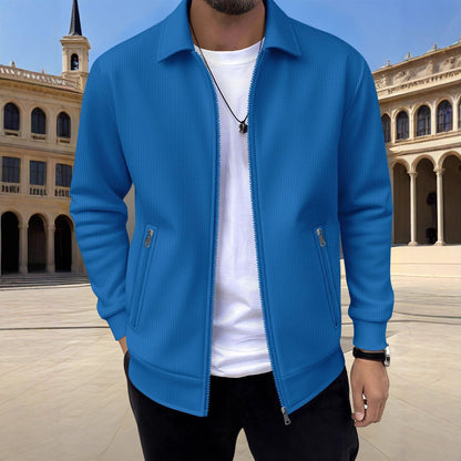 Herren Sportliche Steppjacke mit seitlichen Reißverschlusstaschen BerlinGlamour.
