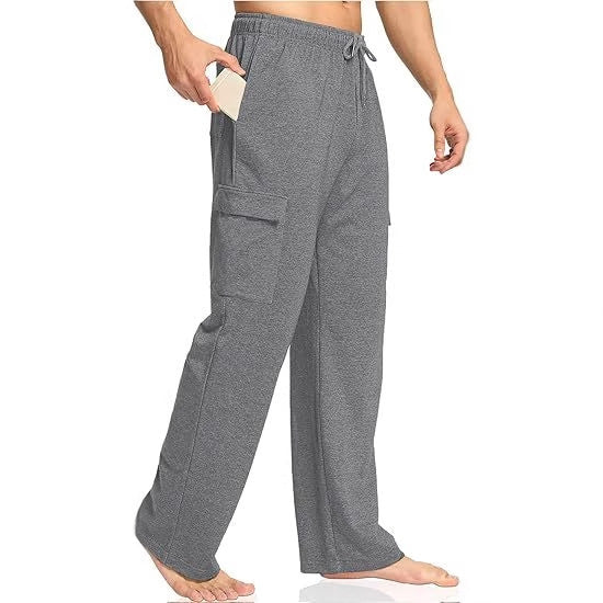 Herren Cargo-Hosen Bequem Mit Vielen Taschen