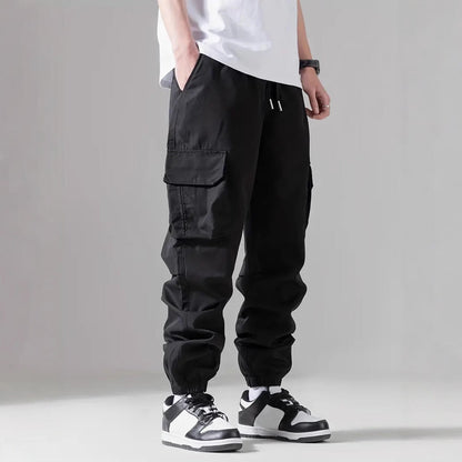 Herren Trainingshose Cargo Bequem Elastisch