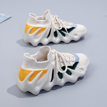 Damen Sneaker Bequem Elastisch Stoßdämpfend - BerlinGlamour